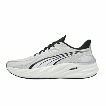 Puma 慢跑鞋 Velocity Nitro 4 AP 男鞋 灰 黑 氮氣中底 緩衝 運動鞋 312635-02