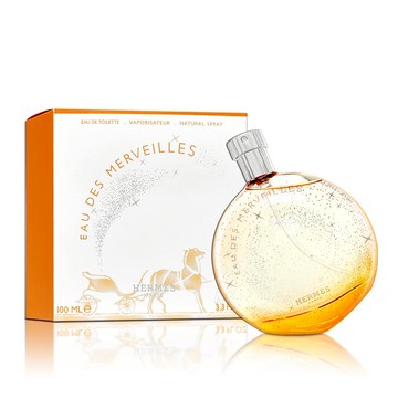 《平輸版》【HERMES】愛馬仕 Eau des Merveilles 橘彩星光女性淡香水 (100ML)