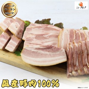 オランダ坂 ベーコンブロック 1kg (200g×5P)