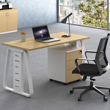 【免運/可開票】 實木桌 會議桌 泡茶桌 辦公桌 洽談桌 電腦桌 職員辦公桌簡約現代辦公家具工作位卡座多組合電腦桌椅