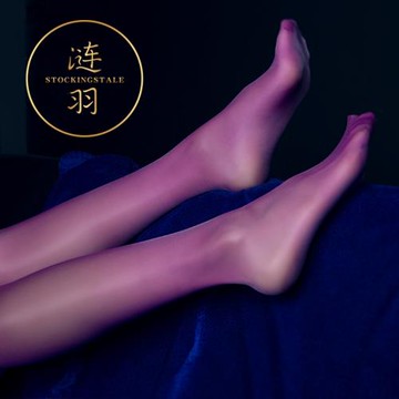 漣羽 光羽 超薄絲滑油亮無痕襠連褲襪絲襪帶腳型多色女襪美腳美腿