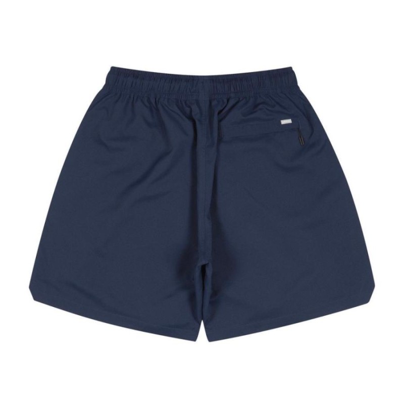 ballaholic ショーツ　CITY Basic Zip Shorts (charcoal gray/white) – ballaholic