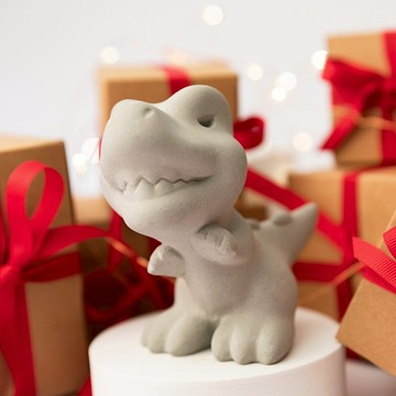 【快速出貨】寶寶愛玩耍 暴龍 水泥 擴香石 交換禮物