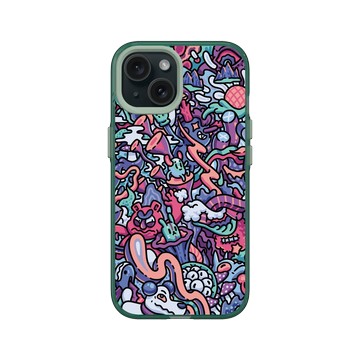 iPhone 15 Clear 憂墨綠 - Ted Leonid Melendres - Hidden Paradise 秘境