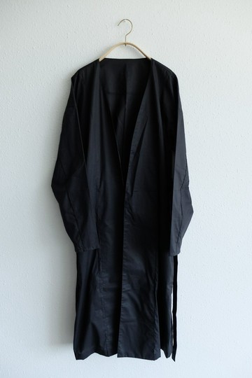 きるもの | 四 JKT|純棉薄紗 黑色 [unisex freesize]