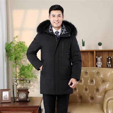 【米蘭精品】羽絨外套鴨絨夾克-溫暖舒適抗寒保暖男外套4色74ib47