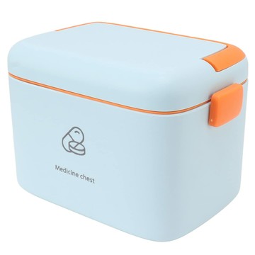 雙層醫藥急救保健收納箱 大款 空間分類存放 居家外出必備  1個