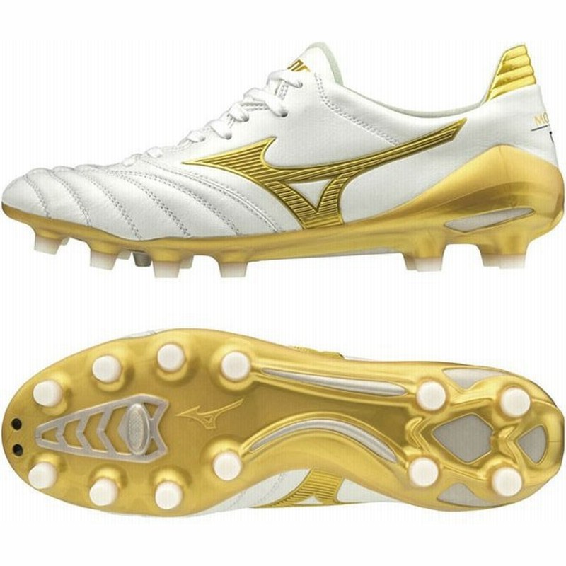 モレリア Neo 2 ホワイト ゴールド Mizuno ミズノ サッカースパイクp1ga5050 通販 Lineポイント最大0 5 Get Lineショッピング