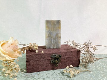 手工刻印客製對章 • 姓名方章 • 巴林石印章 肆拾