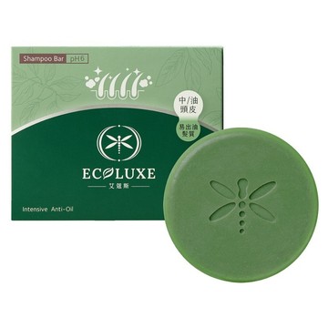 ECOLUXE 艾蔻斯 洗髮餅 沁涼馬鞭草白茶  100g  1件