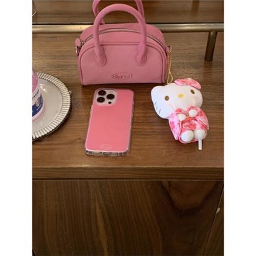 Nott Tuto純色蘋果手機殼 亮粉色 簡約高級防摔 軟殼保護套 雙面覆膜tpu材質