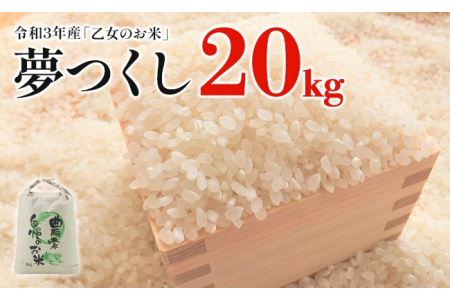 令和5年産「乙女のお米」夢つくし　２０kg