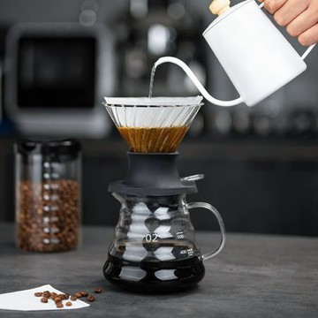玻璃滴濾式濾壺浸泡萃取泡茶套裝手沖咖啡器具