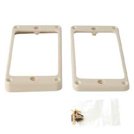 PRS Humbucker Pickup Rings Ivory Universal Angle