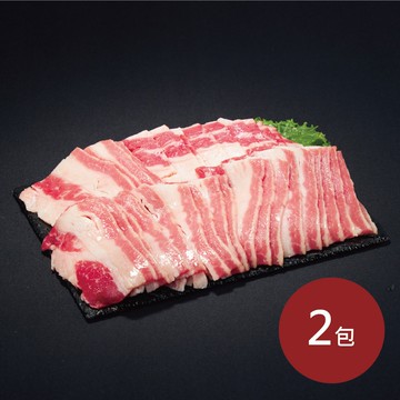 【料里長】美國安格斯牛五花肉片2包組(500g/包)