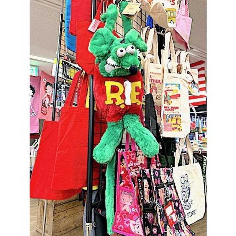 ラットフィンク グッズ アメリカン雑貨 Rat Fink Plush Doll Tissue