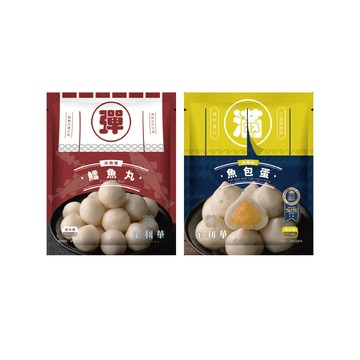 金利華 綜合火鍋料組共12包(鱈魚丸x6包+魚包蛋x6包_海鮮火鍋料)