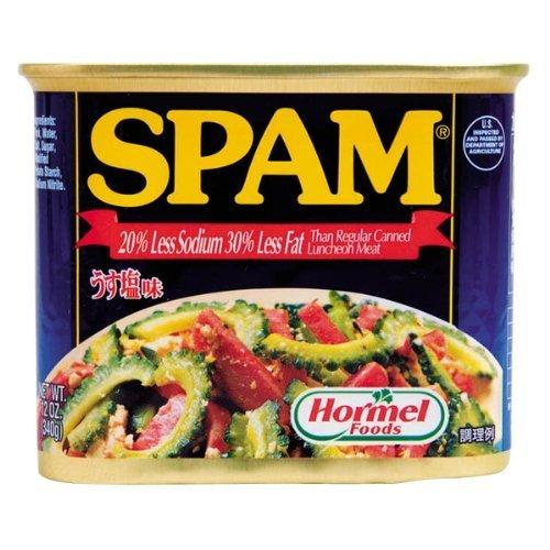 うす塩スパム（SPAM）・ポークランチョンミート×2缶入り