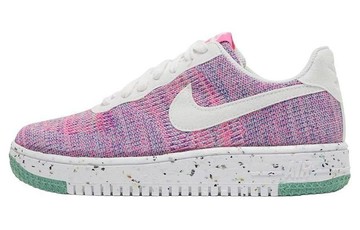 WMNS AIR FORCE 1 CRATER FLYKNIT FUCHSIA GLOW