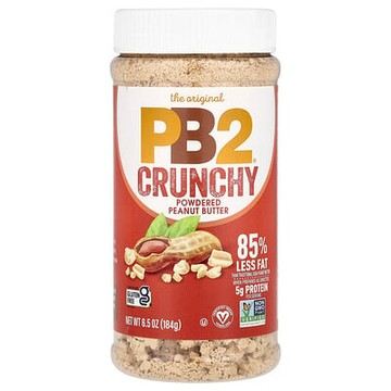 PB2 Foods, 鬆脆粉狀花生醬，6.5 盎司（184 克）