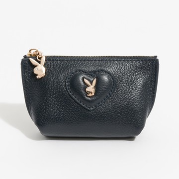 PLAYBOY - 零錢包  Striking系列 - 深藍色