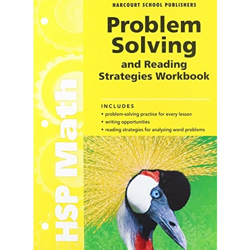 Math  Grade Problem Solving Reading Strategies Workbook: Harcourt School Publishers Math (Hsp Math 09)