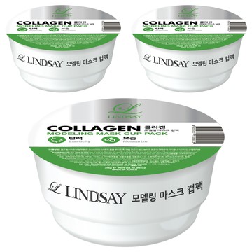 韓國 LINDSAY 台灣公司貨 膠原蛋白軟膜粉  1入  3個
