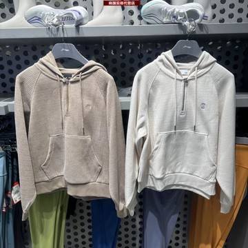 李寧運動衛衣2023冬款女士時尚潮流寬松套頭連帽休閑外套AWDT824