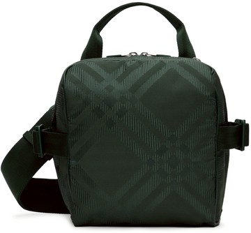 Burberry 绿色斜挎包