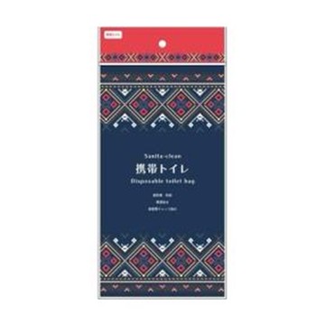 日本 Sanitaclean 便攜式如廁袋(藍) 1st (JN934)