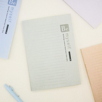 Be Myself- 25K定頁筆記本(橫格/特厚)。JN-25213。