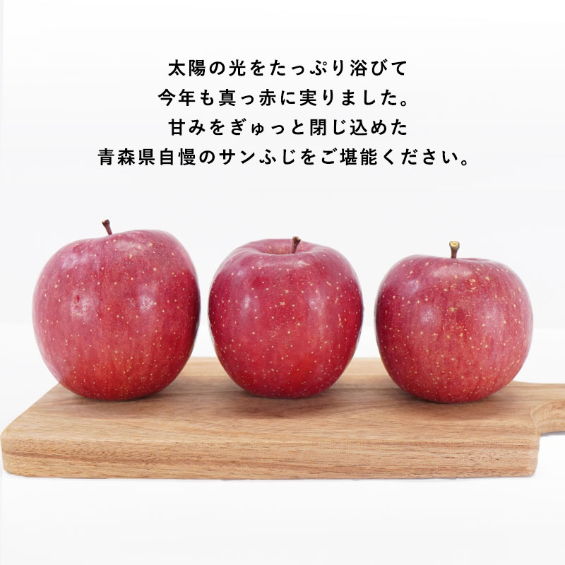 送料無料 青森県産 訳あり サンふじ ご家庭用約10kg 人気の訳ありリンゴ 家庭用 青森 青森産 訳あり サンふじ りんご 林檎 ふじ ks