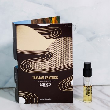 MEMO 義大利 柔情革履 Italian Leather 中性淡香精 1.5ml 全新 試管香水 可噴式