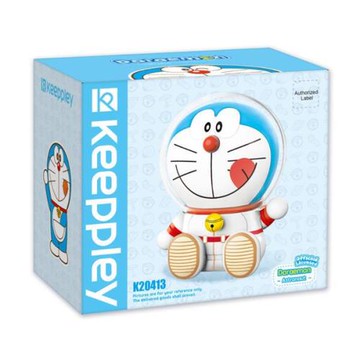 QMAN積木 哆啦A夢圓頭款 太空人 QM46971
