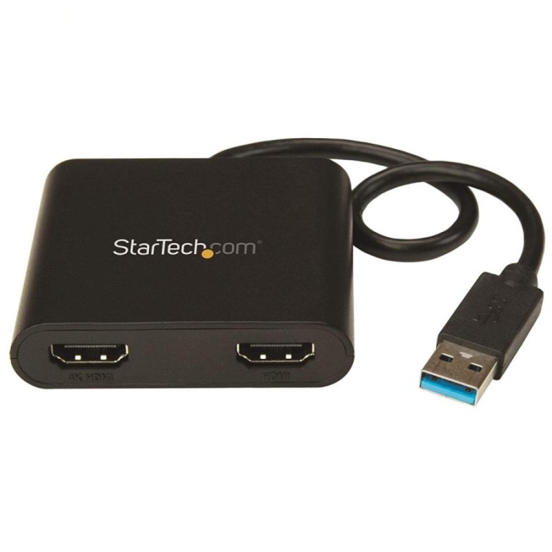 StarTech.com USB - デュアルHDMI ディスプレイ変換アダプタ USB 3.0