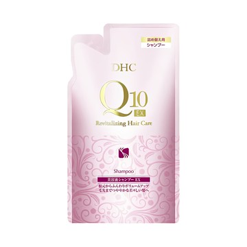 DHC Q10豐盈深層修護洗髮精補充包 EX (Refill)  revitalizing hair care  400ml  1包