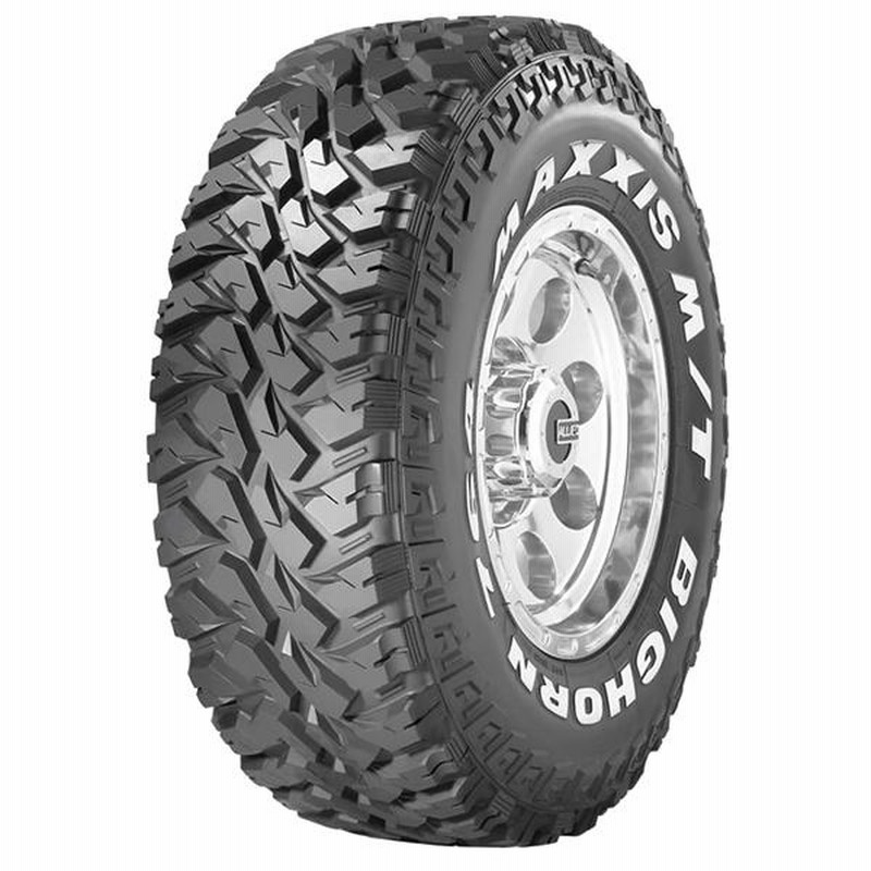 （美品）LT195/75R15 マットタイヤ MUDSTAR WANPAKU M/T ホワイトレター 155/65R14 75S｜うさマート