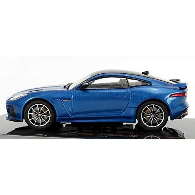 IXO-MODELS ジャガー F-タイプ 新型SVR ミニカー 1/43 JAGUAR F-TYPE SVR COUPE 2015 (BLUE  MET) | LINEブランドカタログ