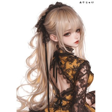 【2 月新品 2】07-092-0204 人物貼紙 黃黑色