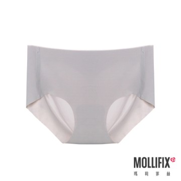 Mollifix 瑪莉菲絲 好動不卡卡運動無痕內褲 (灰)