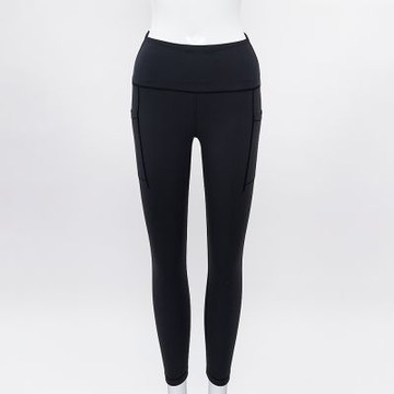 New Balance 女款 黑色 瑜珈 高腰 美規 運動 口袋 休閒 緊身褲 WP51268BK