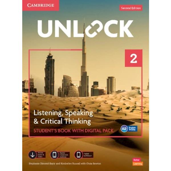 Unlock 2nd Edition L S Critical Thinking Level Student s Book with Digital Pack