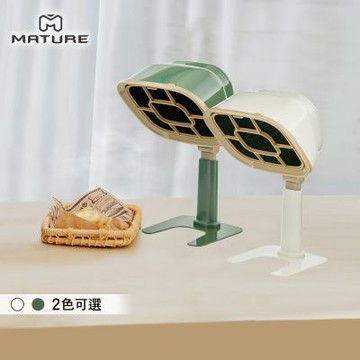 ★超值雙12-加碼贈活性碳濾網9入 MATURE美萃 移動式除油煙機-兩色可選 CY-1631