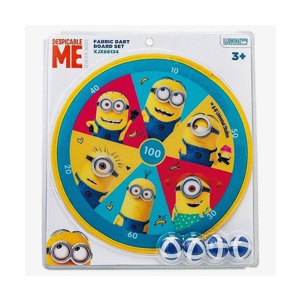 ミニオンズ ファブリックダーツボードセット ボール4個つき 的あてゲーム マジックテープ ダーツゲーム 通販 Lineポイント最大0 5 Get Lineショッピング