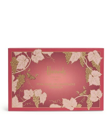 Harrods Pink Marc de Champagne 15-Piece Truffles