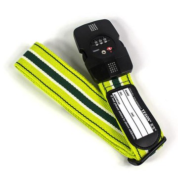 YESON - 加長型寬版TSA密碼鎖束箱帶 - 三色可選MG-913