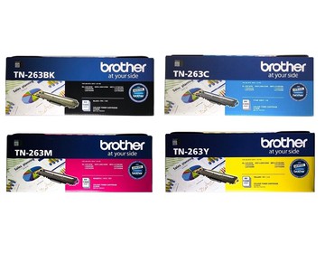 BROTHER TN-263BK+TN-263C+TN-263M+TN-263Y原廠碳粉匣4色組 適用: HL-3270CDW /MFC-L3750CDW