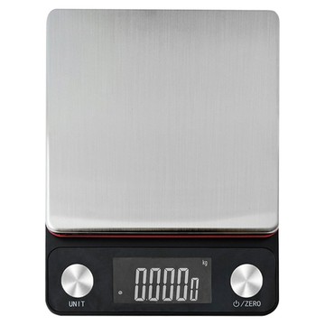 防水不鏽鋼電子秤  5000g  銀色 + 黑色  CAES0032A