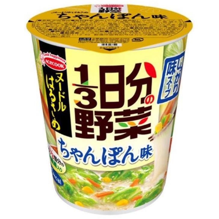 エースコック ヌードルはるさめ 3日分の野菜 ちゃんぽん味 43g