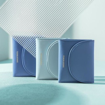 【Premium Authentic】PA暮．Capri真皮短夾(附彩盒)-多色任選